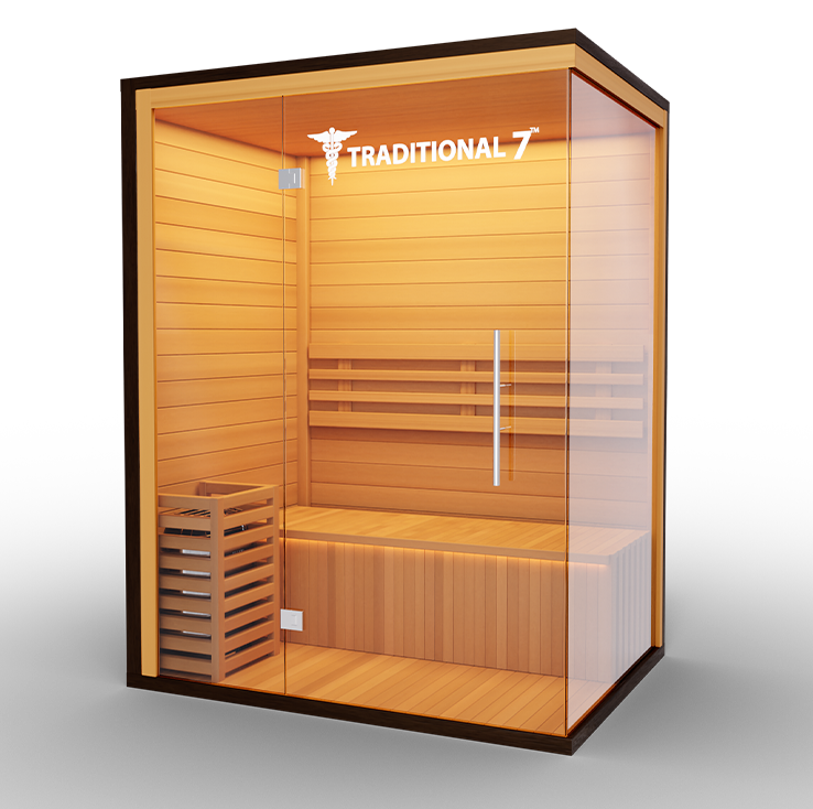 3 Person Home Steam Sauna | Traditional 7™