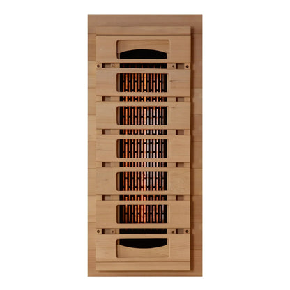 Golden Designs Full Spectrum Infrared Sauna with Himalayan Salt Bar | GDI-8035-03 | 3 Persons