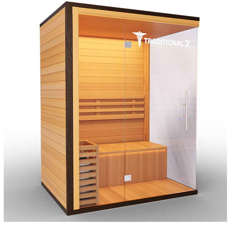 3 Person Home Steam Sauna | Traditional 7™