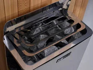 Golden Designs Toledo Hybrid Sauna (Indoor) Full Spectrum and Harvia Traditional Stove | GDI-8360-01 Toledo | 6 Persons