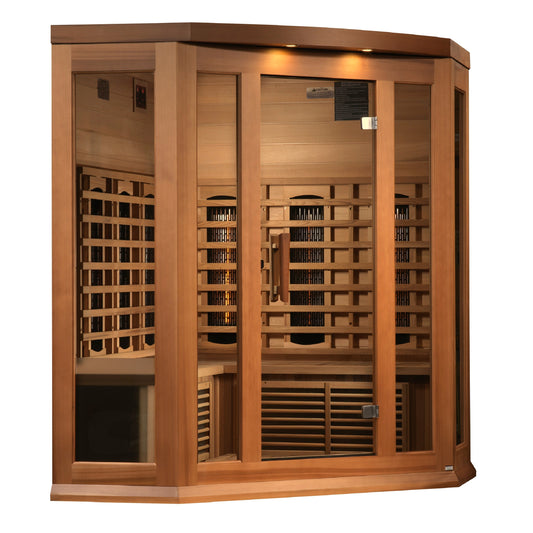 Maxxus 3 Person Full Spectrum IR Sauna (MX-M356-01-FS CED)