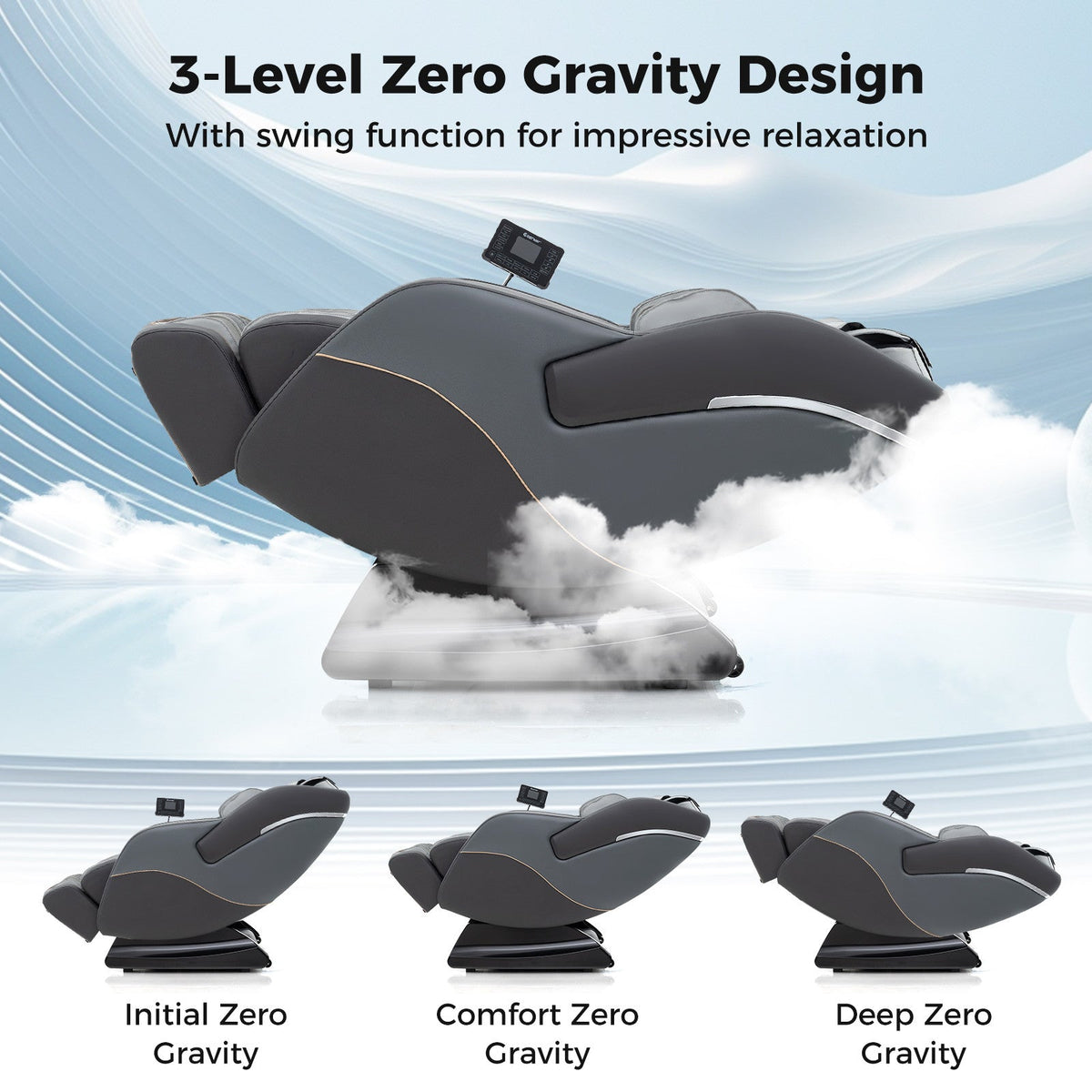 Relaxation 38 - Full Body Massage Chair with Airbags and Heater